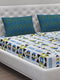 MOCA by Monte Carlo 104 TC Cotton Double Bedsheet with 2 Pillow Covers