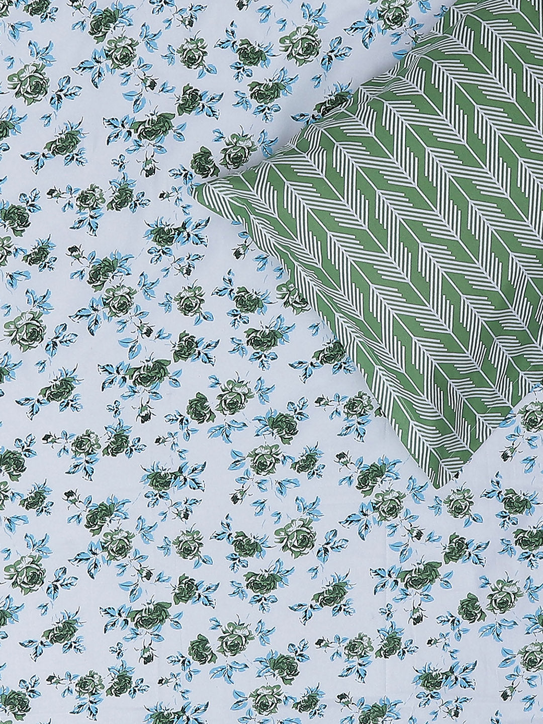 MOCA by Monte Carlo 104 TC Cotton Double Bedsheet with 2 Pillow Covers