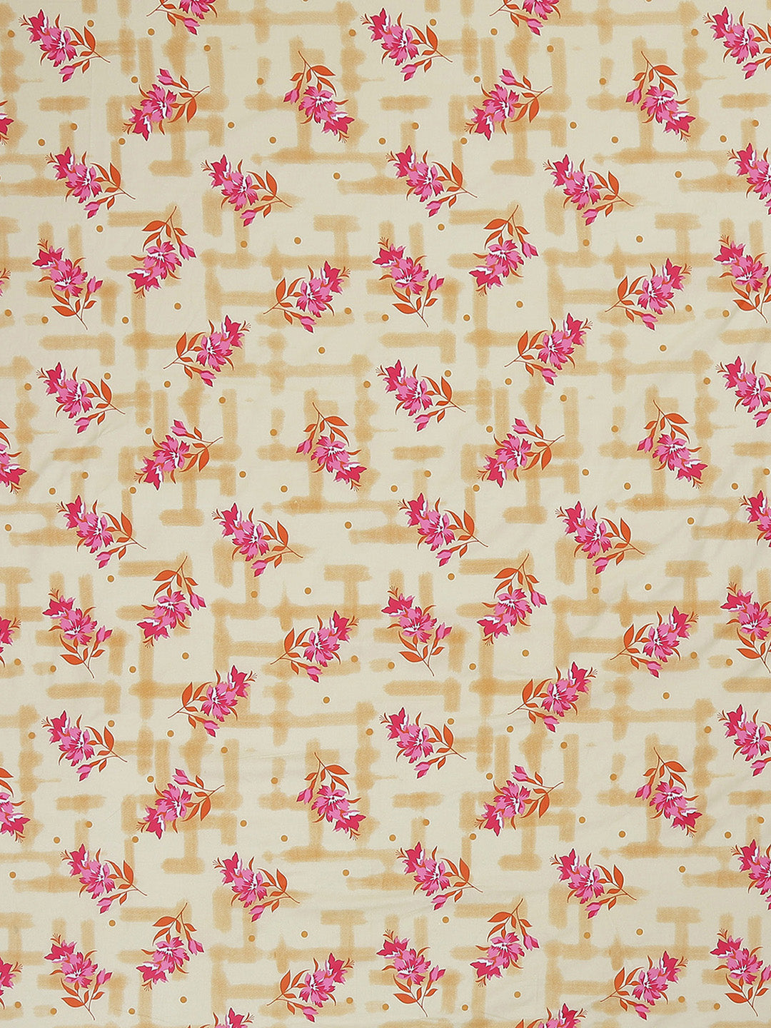 MOCA by Monte Carlo 104 TC Cotton Double Bedsheet with 2 Pillow Covers