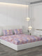 120 GSM  Polyester Double Bed Bedsheet with 2 Pillow Covers - Updated - Updated