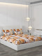 120 GSM  Polyester Double Bed Bedsheet with 2 Pillow Covers - Updated - Updated