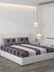 120 GSM  Polyester Double Bed Bedsheet with 2 Pillow Covers - Updated - Updated