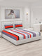 130 GSM Polyester Double Bed Bedsheet with 2 Pillow Covers