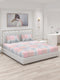 130 GSM Polyester Double Bed Bedsheet with 2 Pillow Covers