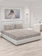 130 GSM Polyester Double Bed Bedsheet with 2 Pillow Covers