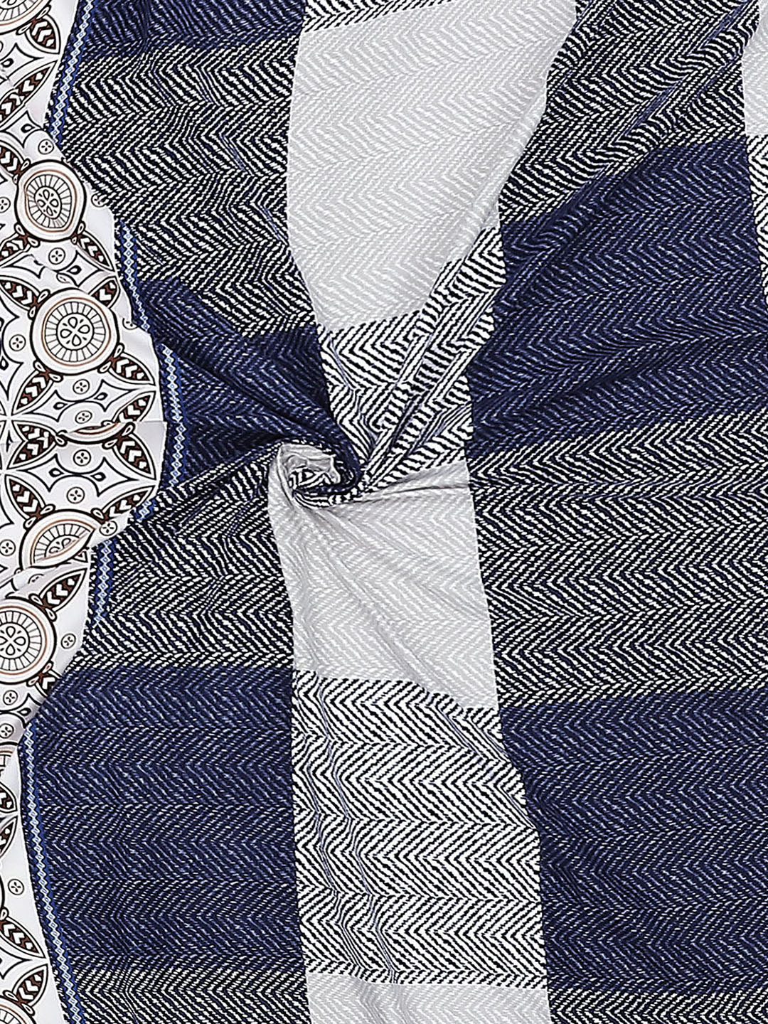 120 GSM  Polyester Double Bed Bedsheet with 2 Pillow Covers - Updated - Updated