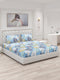 120 GSM  Polyester Double Bed Bedsheet with 2 Pillow Covers - Updated - Updated