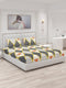 120 GSM  Polyester Double Bed Bedsheet with 2 Pillow Covers - Updated - Updated