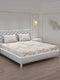 120 GSM  Polyester Double Bed Bedsheet with 2 Pillow Covers - Updated - Updated