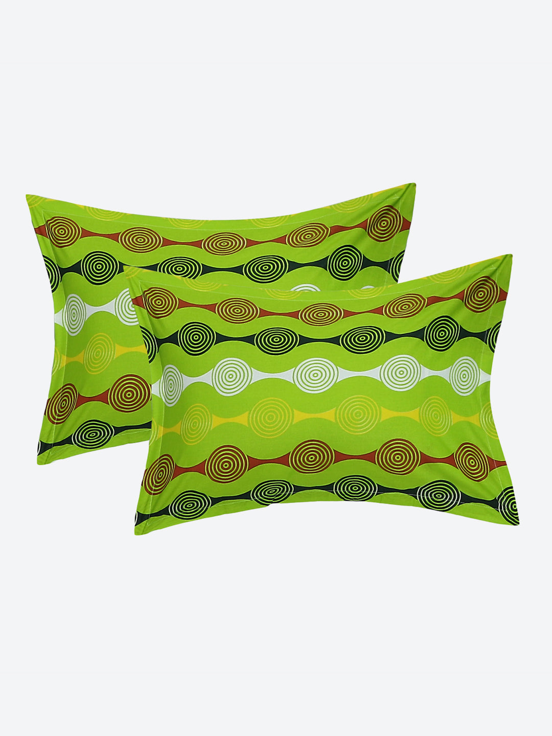 MOCA by Monte Carlo 144 GSM Cotton Double Bedsheet With 2 Pillow Covers