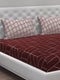 MOCA by Monte Carlo 144 TC Cotton King Bedsheet with 2 Pillow Covers