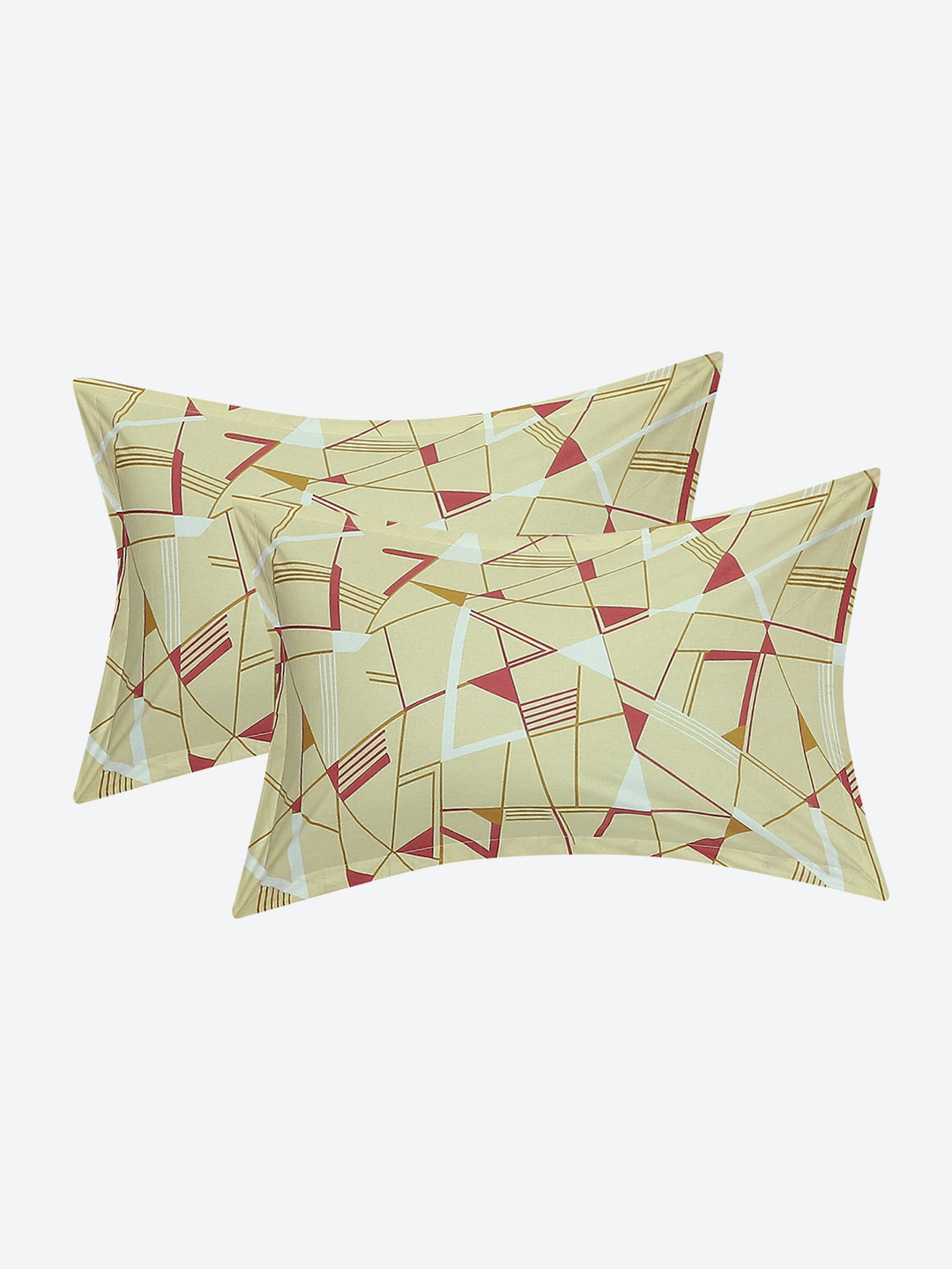 MOCA by Monte Carlo 144 TC Cotton King Bedsheet with 2 Pillow Covers