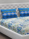 MOCA by Monte Carlo 144 TC Cotton King Bedsheet with 2 Pillow Covers
