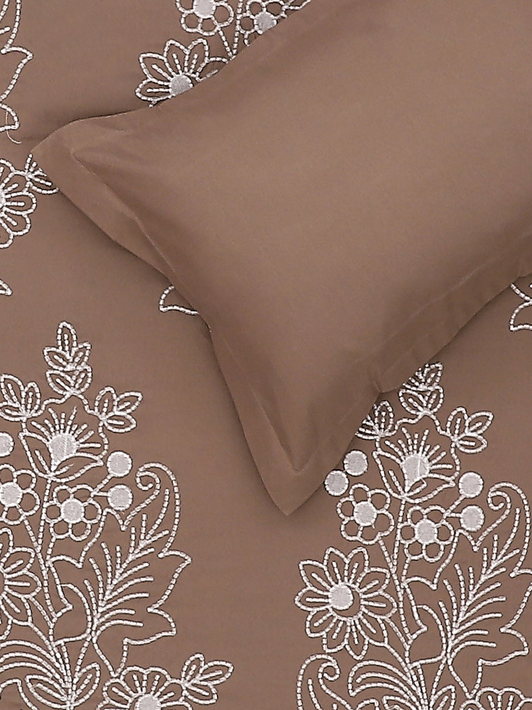 115 GSM Polyester Double Bed Bedsheet with 2 Pillow Covers - Updated - Updated - Updated