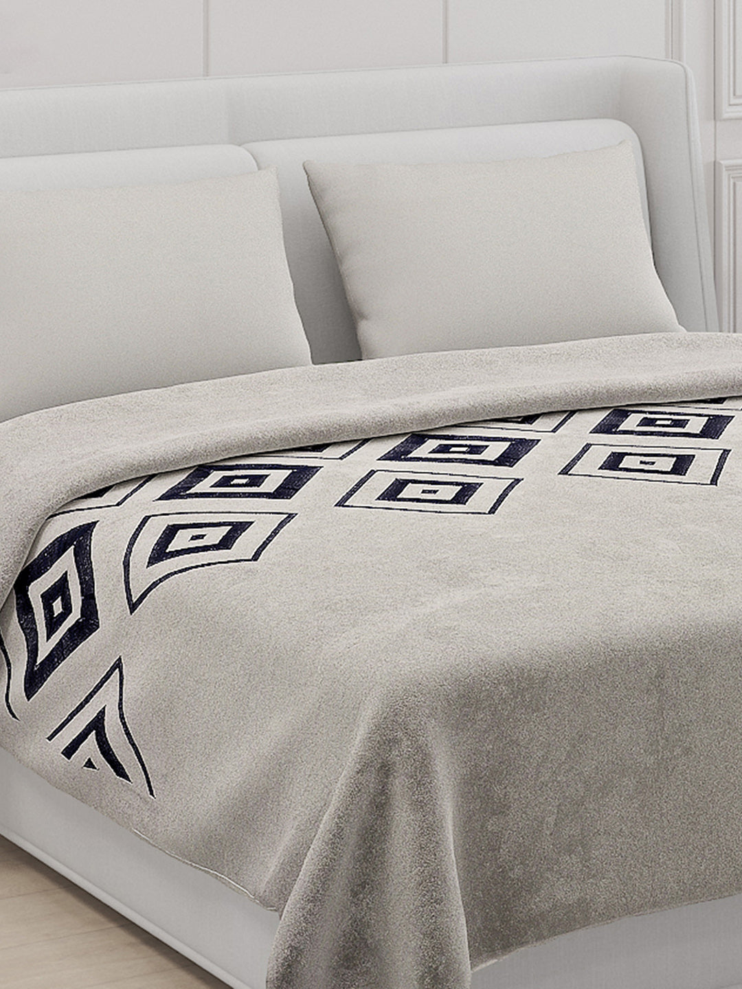 115 GSM Polyester Double Bed Bedsheet with 2 Pillow Covers - Updated - Updated - Updated