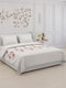 115 GSM Polyester Double Bed Bedsheet with 2 Pillow Covers - Updated - Updated
