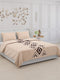 115 GSM Polyester Double Bed Bedsheet with 2 Pillow Covers - Updated - Updated