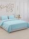 115 GSM Polyester Double Bed Bedsheet with 2 Pillow Covers - Updated - Updated - Updated