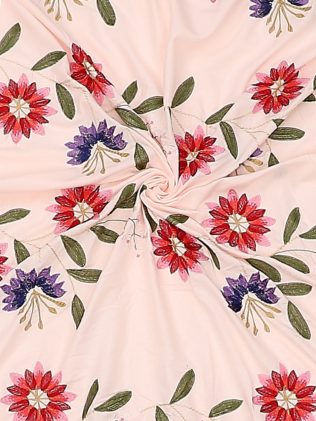 115 GSM Polyester Double Bed Bedsheet with 2 Pillow Covers - Updated - Updated