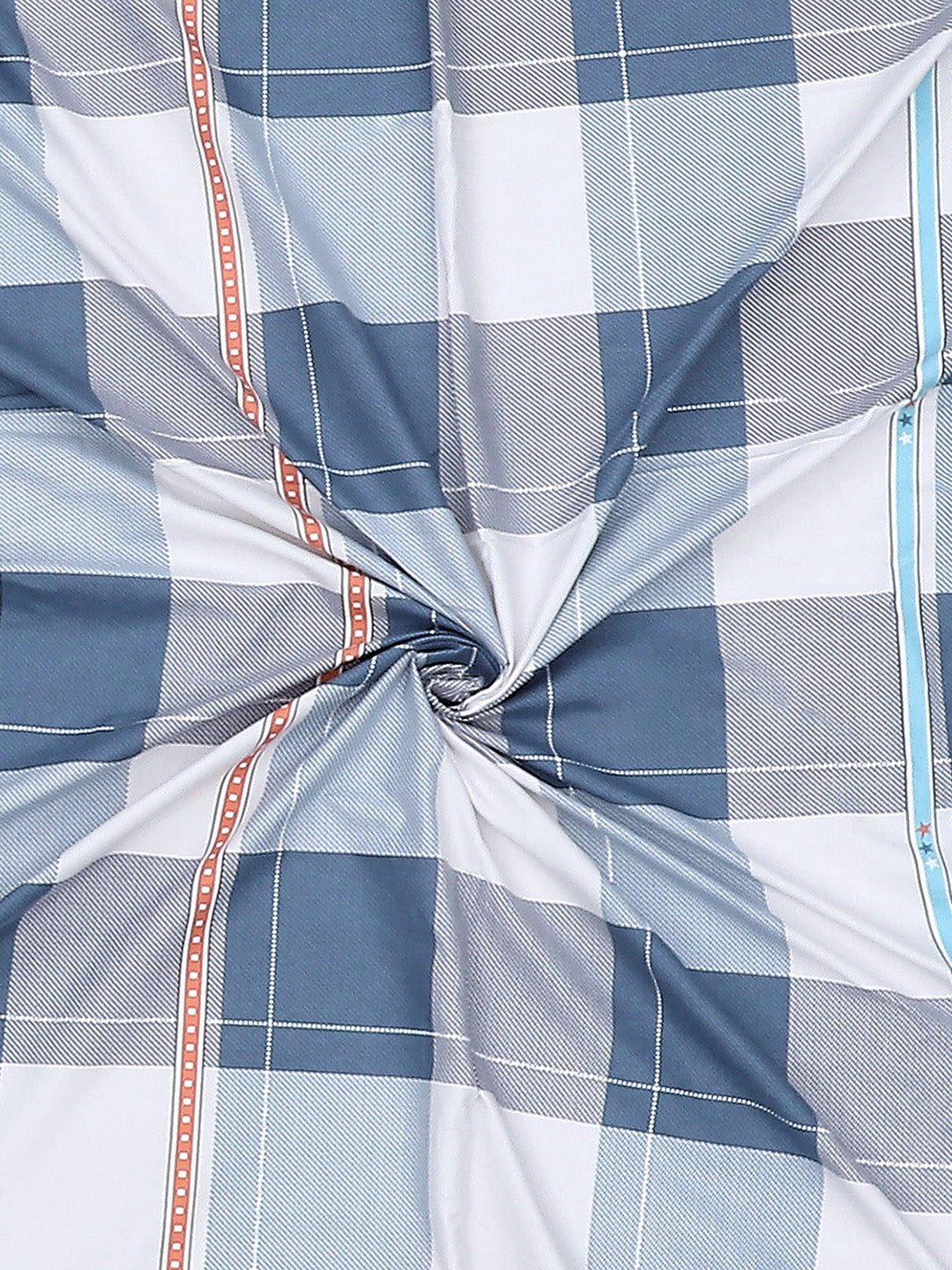 140 GSM Polyester Double Bed Bedsheet with 2 Pillow Covers