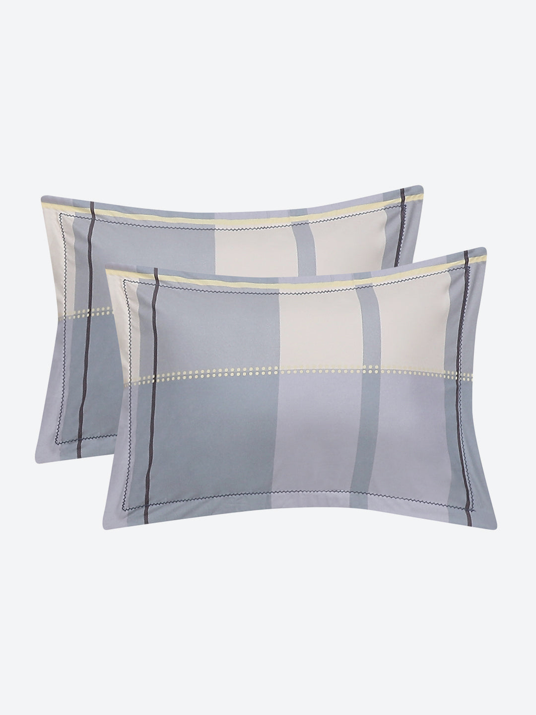 140 GSM Polyester Double Bed Bedsheet with 2 Pillow Covers