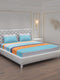 140 GSM Polyester Double Bed Bedsheet with 2 Pillow Covers