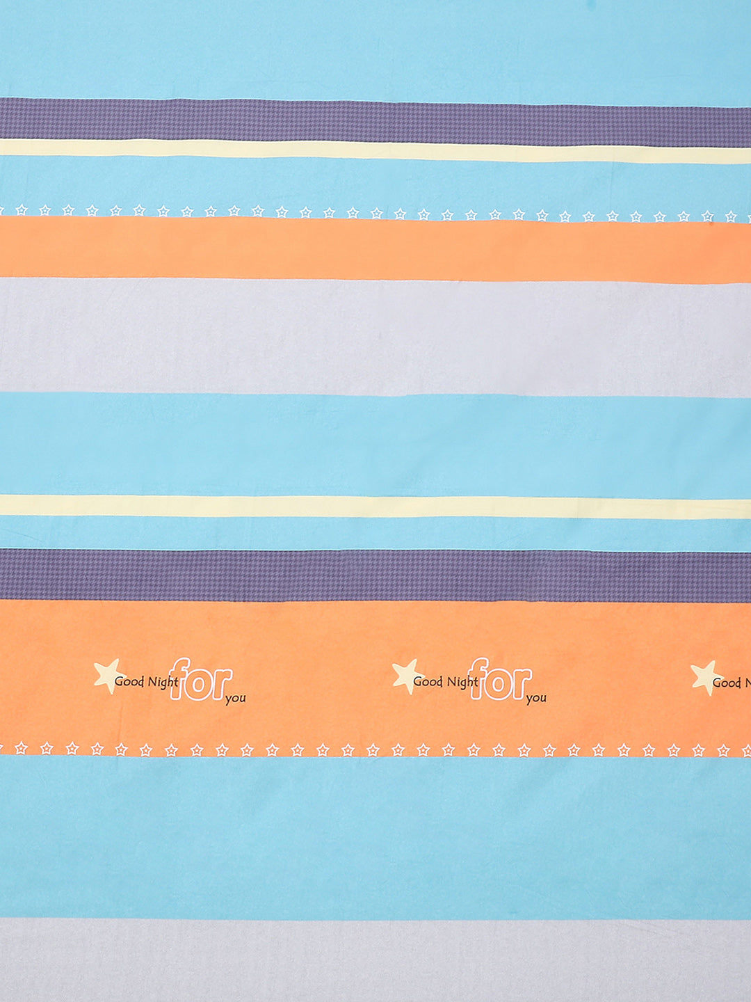 140 GSM Polyester Double Bed Bedsheet with 2 Pillow Covers