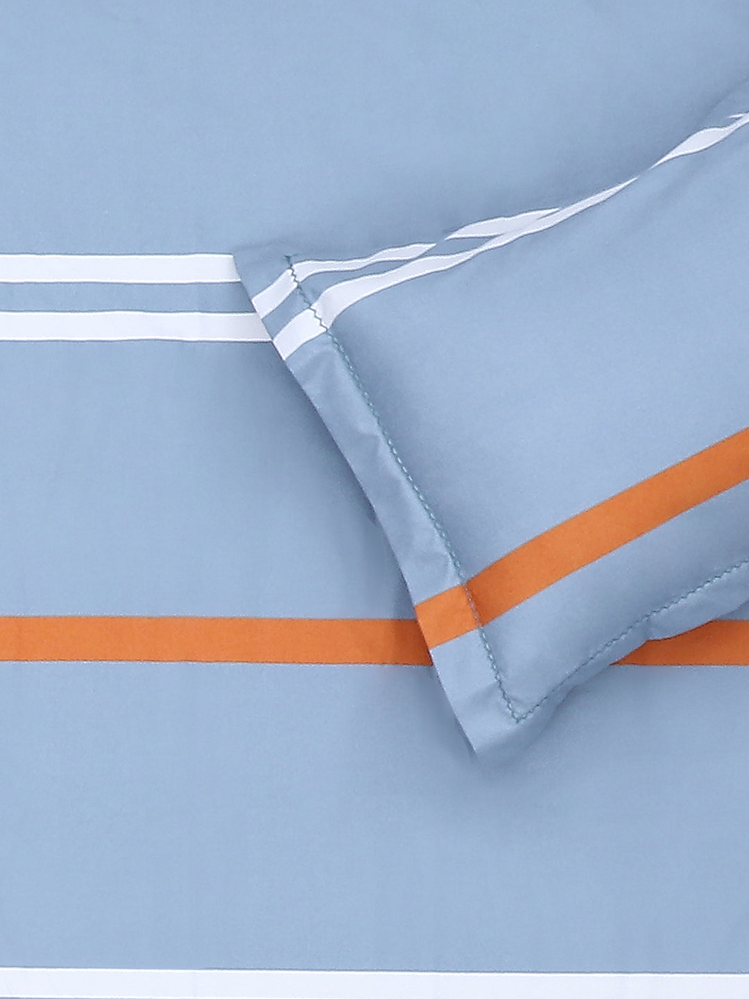 140 GSM Polyester Double Bed Bedsheet with 2 Pillow Covers