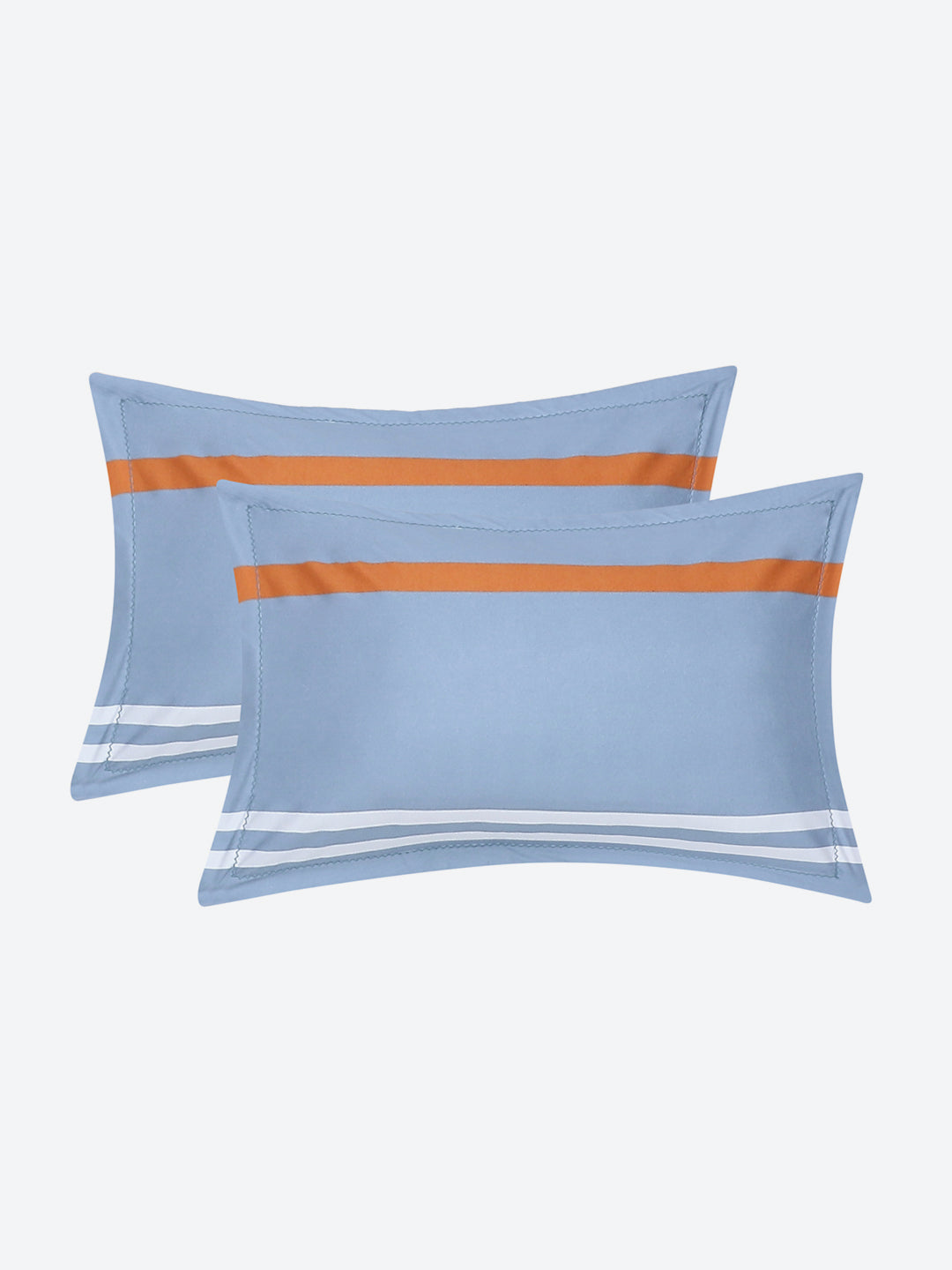 140 GSM Polyester Double Bed Bedsheet with 2 Pillow Covers