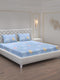 140 GSM Polyester Double Bed Bedsheet with 2 Pillow Covers