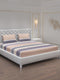 140 GSM Polyester Double Bed Bedsheet with 2 Pillow Covers