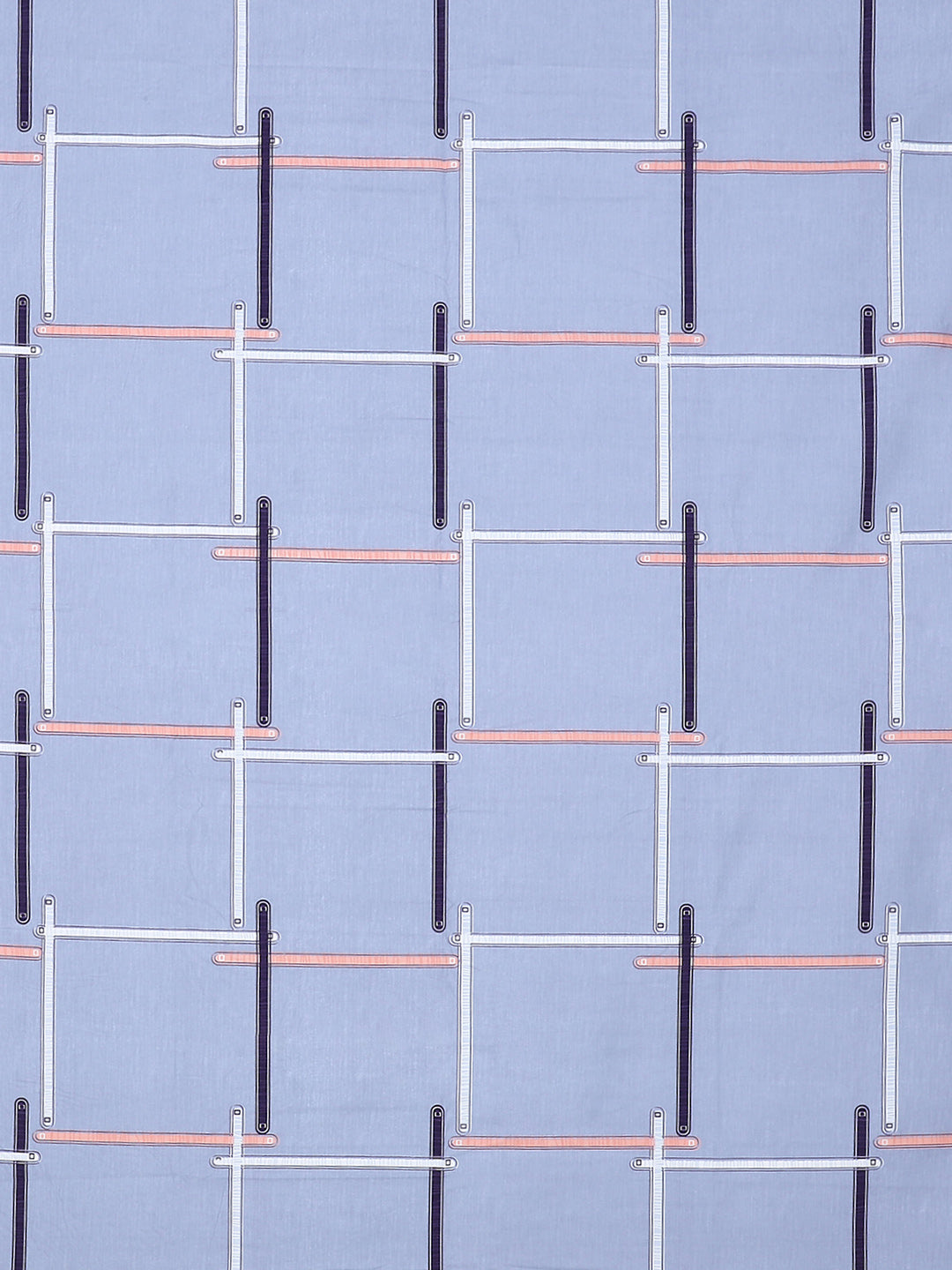 140 GSM Polyester Double Bed Bedsheet with 2 Pillow Covers