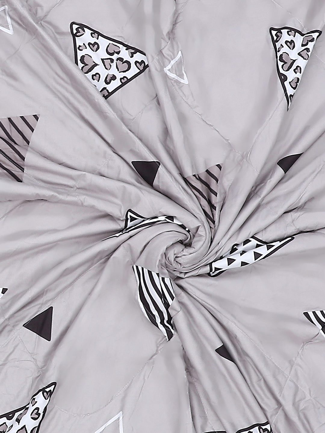 Printed 100% Polyester Single Bed Comforter for AC Room