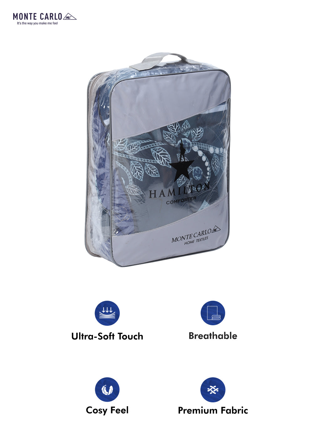 Printed Polyester Single Bed Comforter for AC Room