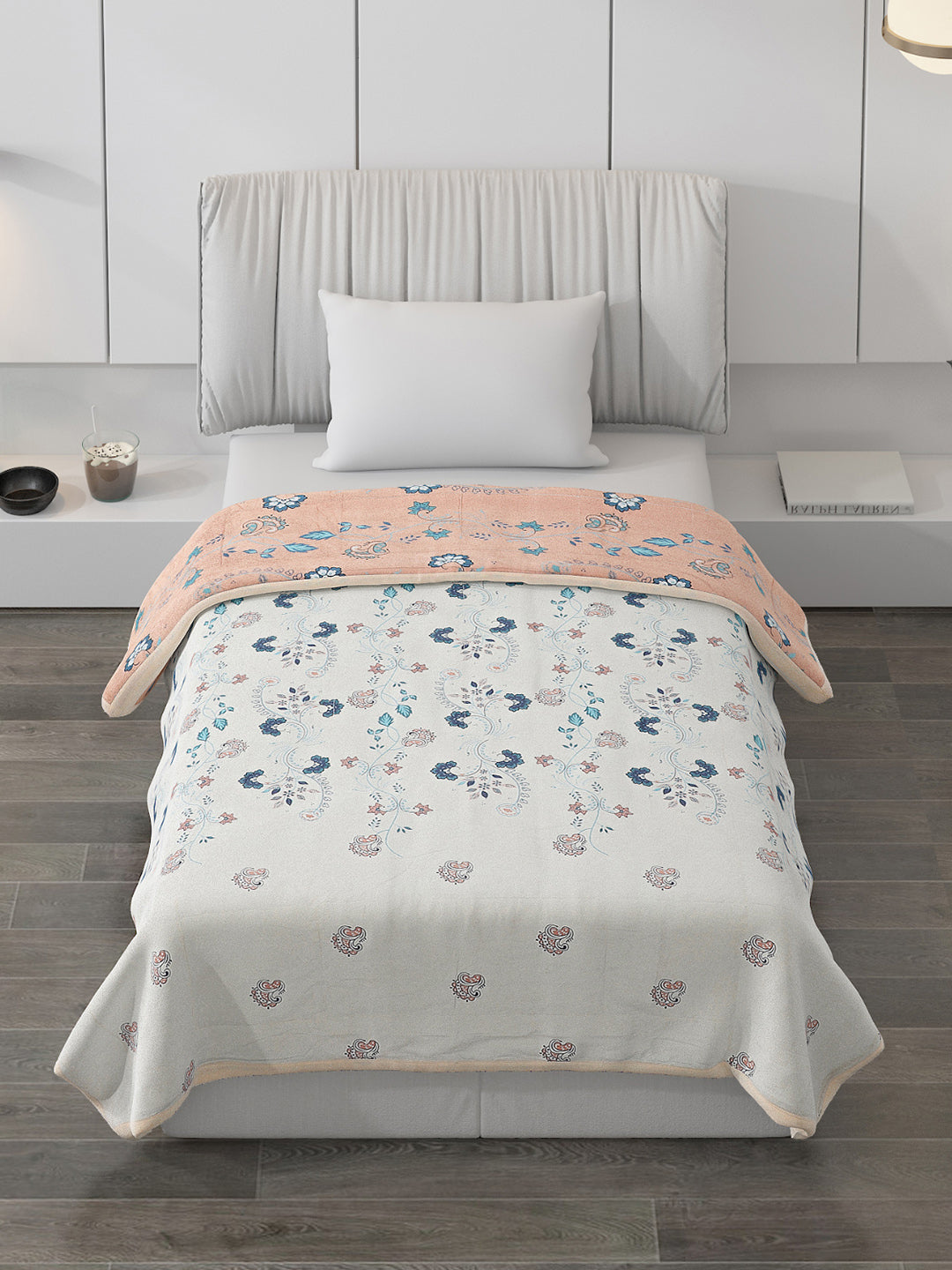 Printed Polyester Single Bed Comforter for AC Room