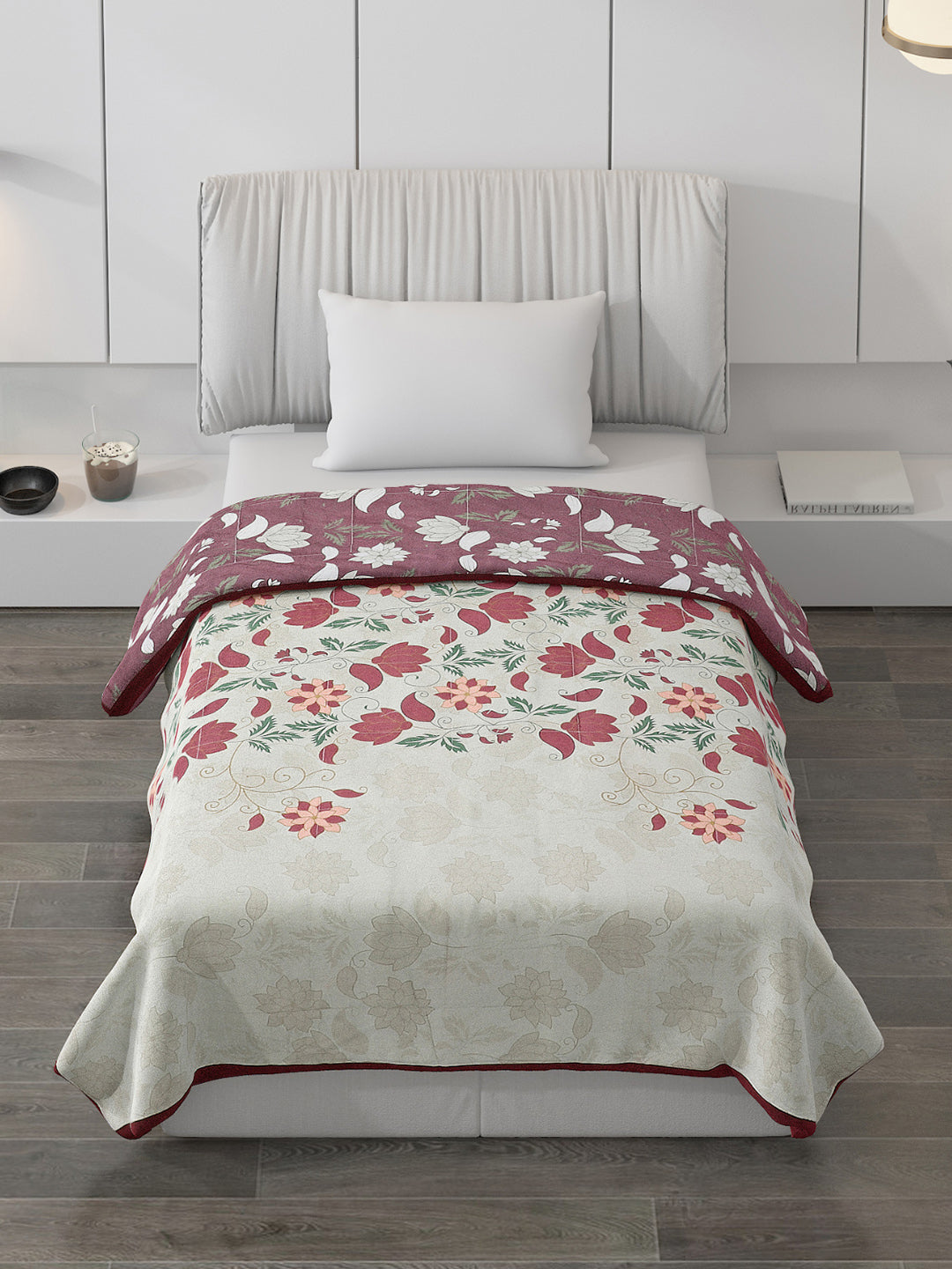 Printed Polyester Single Bed Comforter for AC Room
