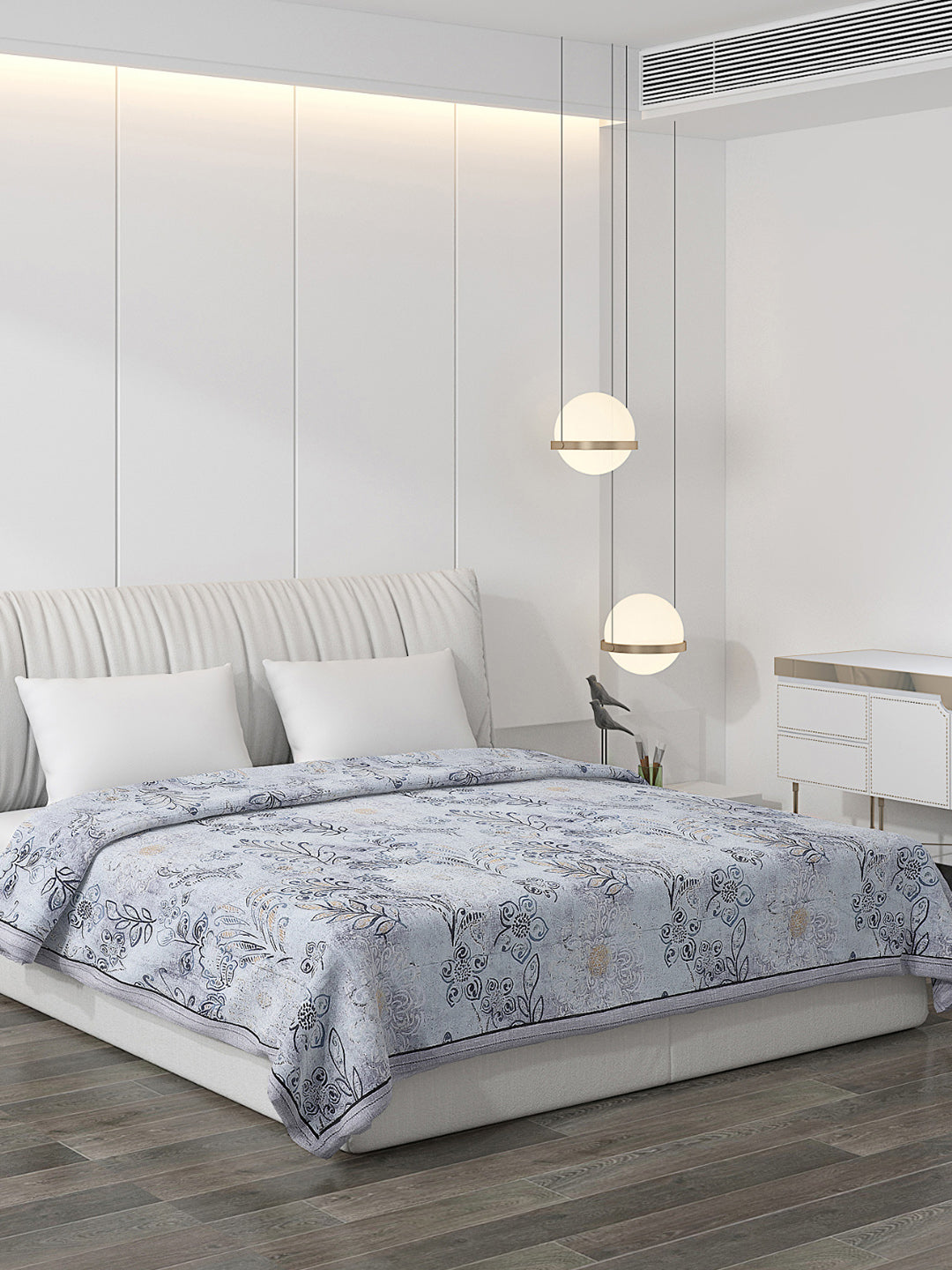 Printed Polyester Double Bed Comforter for AC Room