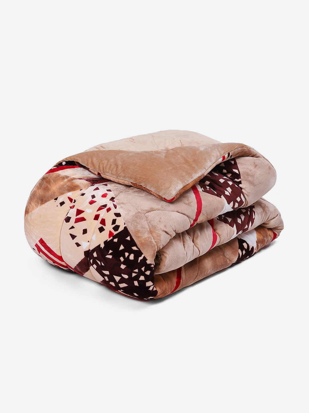 Printed Polyester Double Bed Comforter for Winter