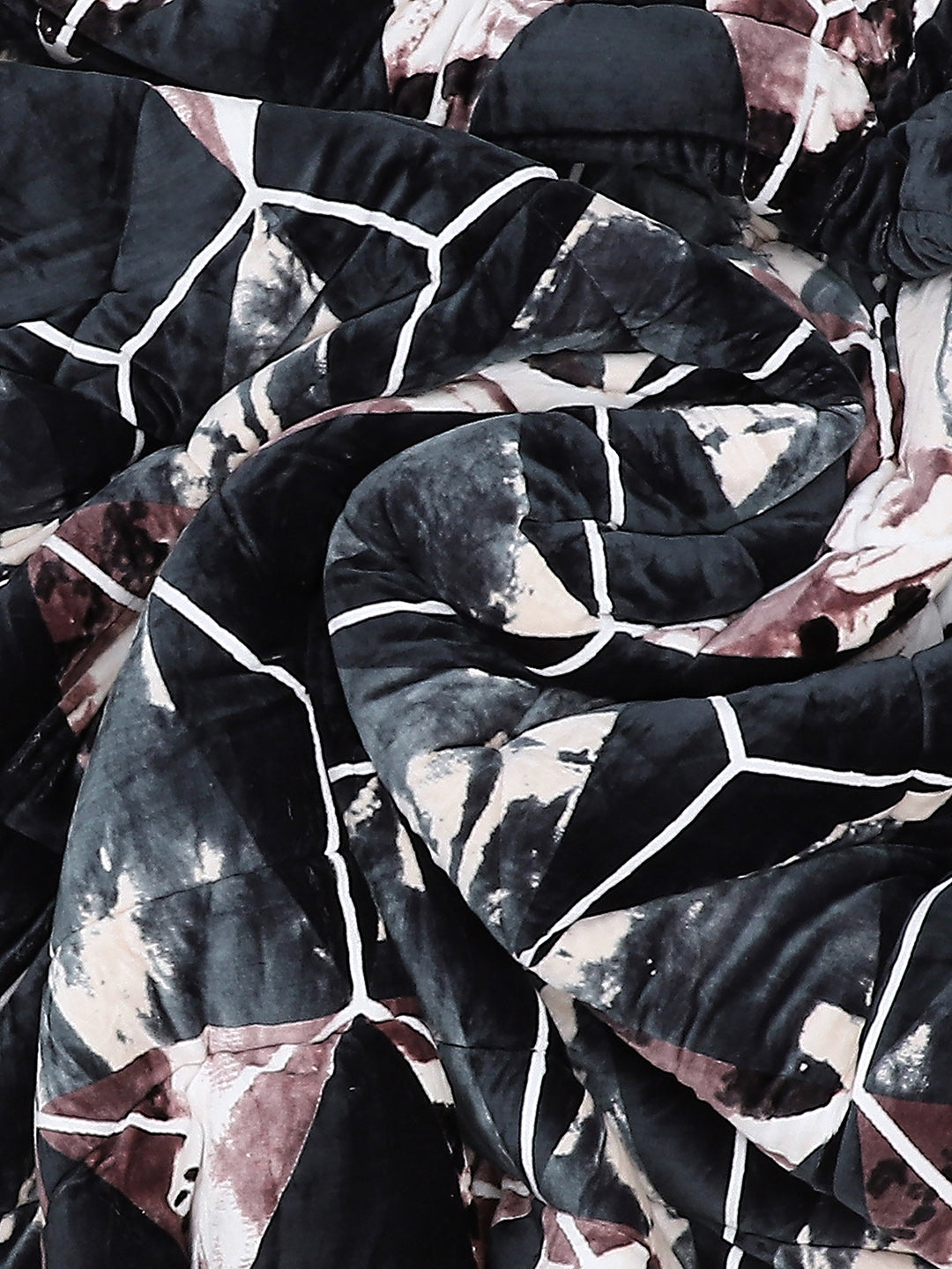 Printed Polyester Double Bed Comforter for Winter