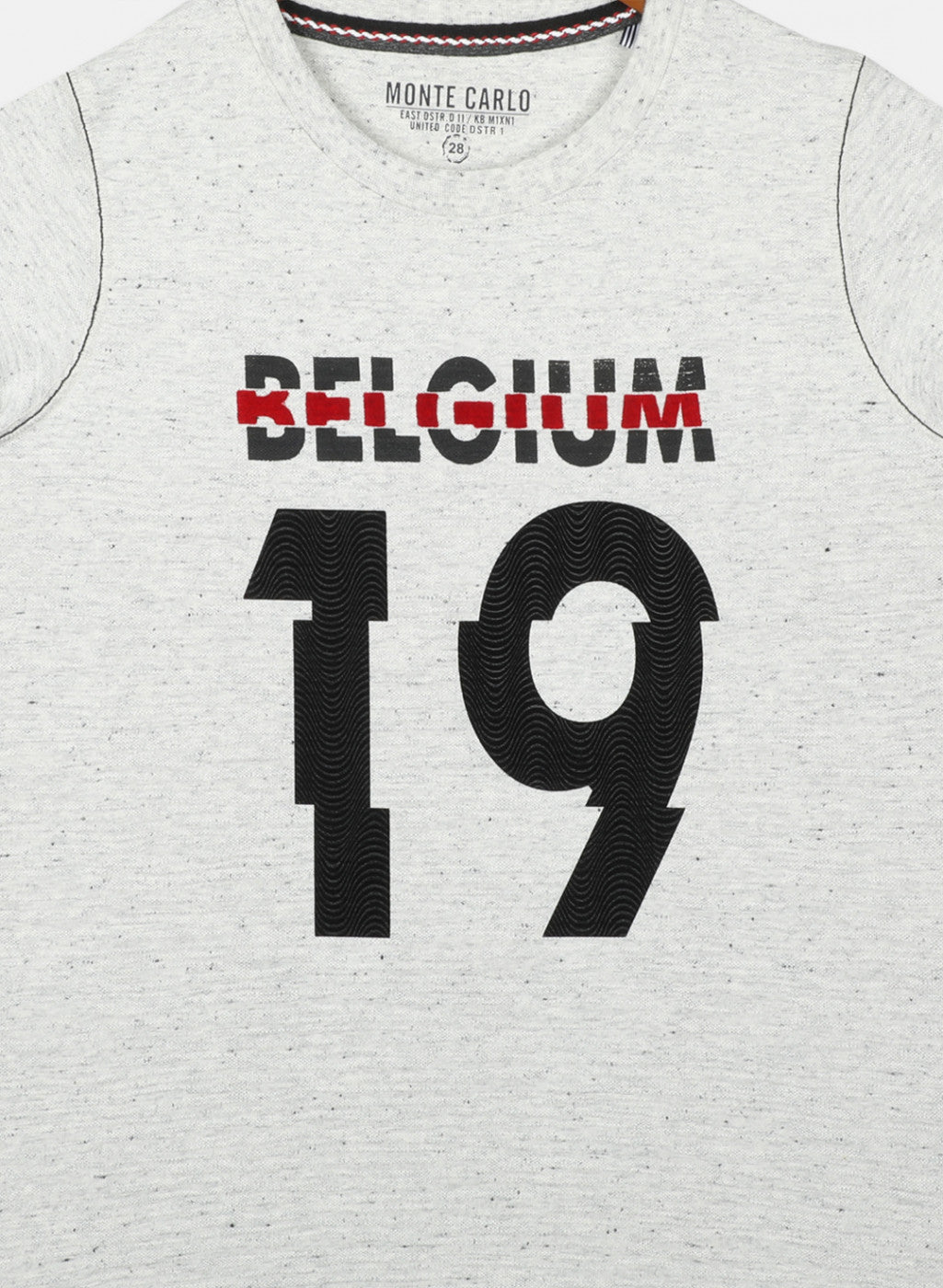 Boys Grey Printed T-Shirts