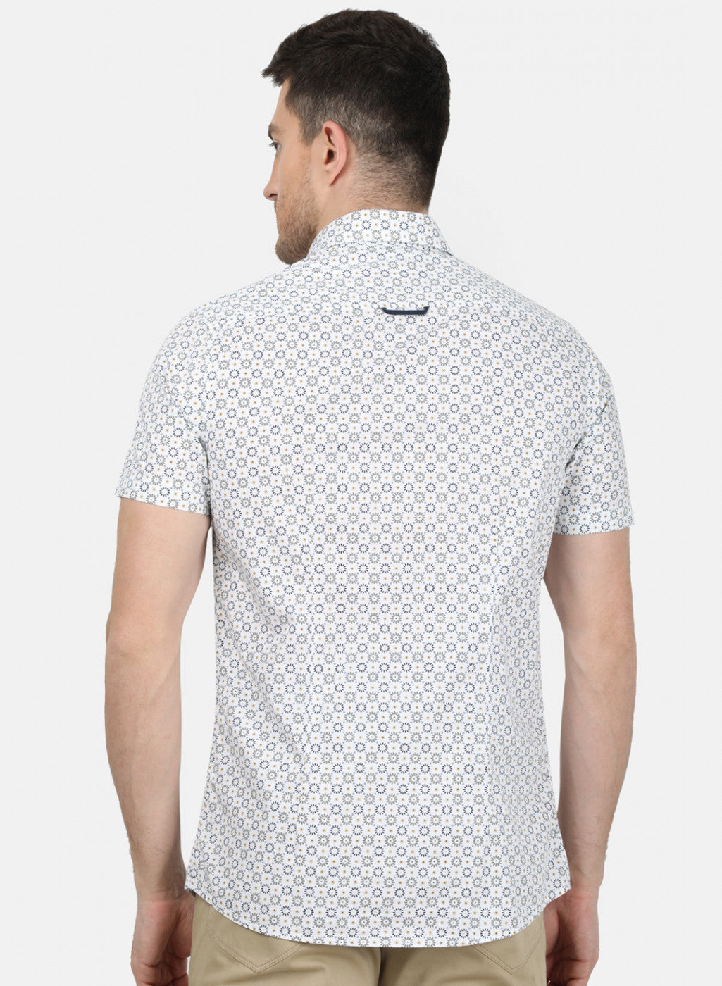 Mens Multi Color Printed Shirt