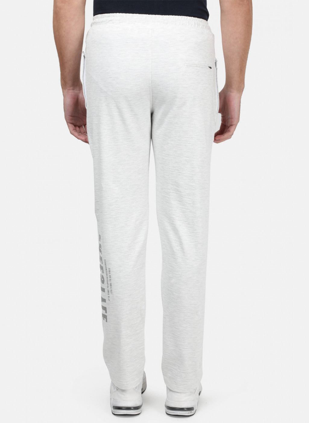 Mens Grey Plain Lower