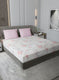 200TC Pure Cotton Queen Bedsheet with 2 Pillow Covers