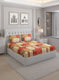 140TC Pure Cotton King Bedsheet with 2 Pillow Covers
