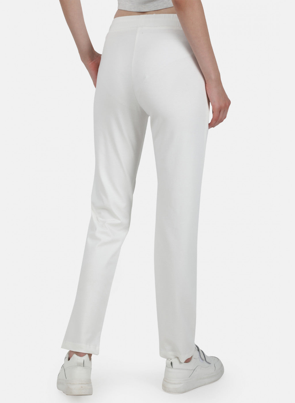 Womens Off White Regular Lower