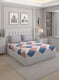 200TC Pure Cotton Queen Bedsheet with 2 Pillow Covers