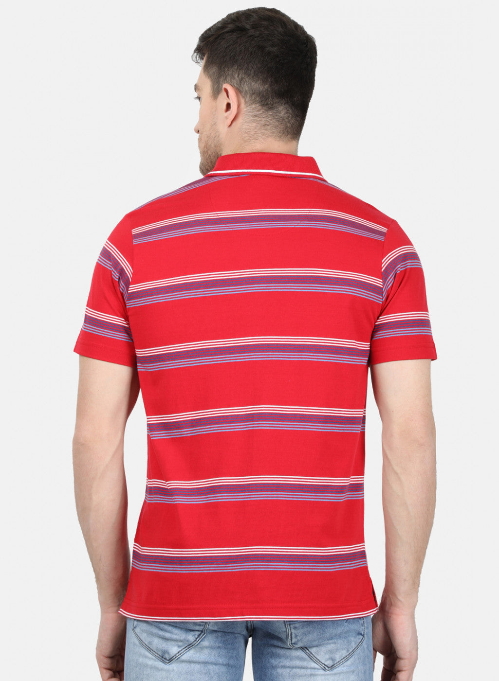 Mens Red Stripe T-Shirt