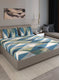 140TC Pure Cotton Queen Bedsheet with 2 Pillow Covers