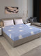 200TC Pure Cotton Queen Bedsheet with 2 Pillow Covers