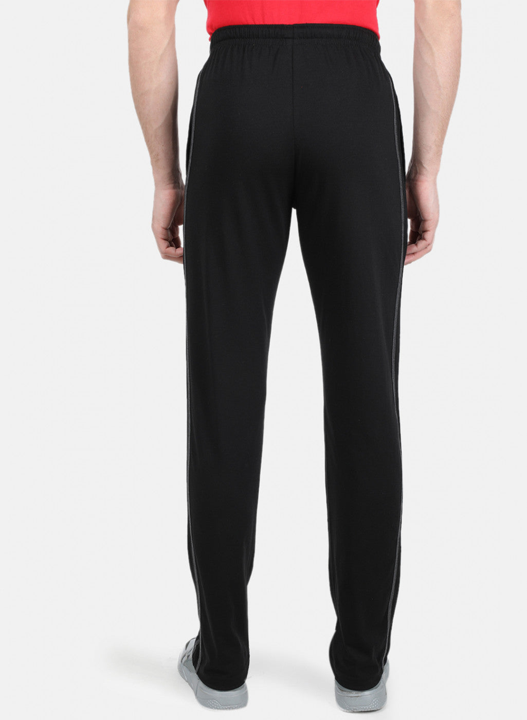 Mens Black Plain Lower